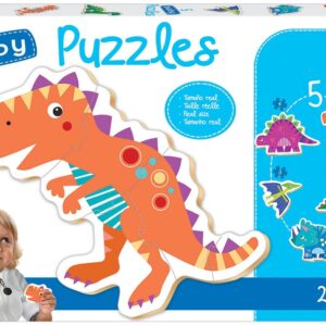 Puzzle 5 Baby Dinossauros (5 pcs) - EDUCA