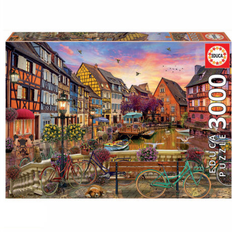 Puzzle 3000 Colmar França - EDUCA