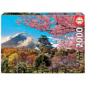 Puzzle 2000 Castelo de Osaka Jap?o - EDUCA