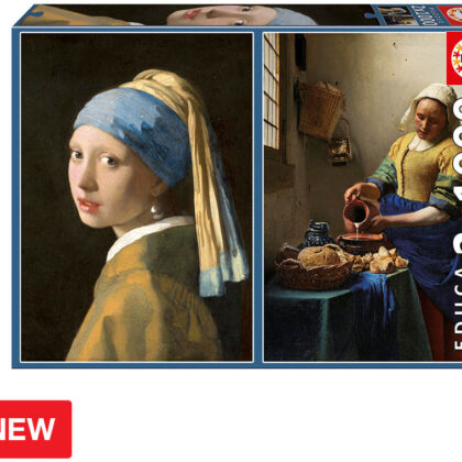 Puzzle 2X1000 Vermeer - EDUCA