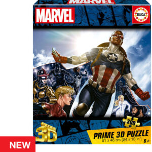 Puzzle 300 Marvel3D Lenticular Puzzle - EDUCA