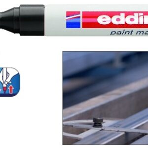 Marcador p/ Vidros, Metais e Pl?sticos (2~4mm) - Edding 750