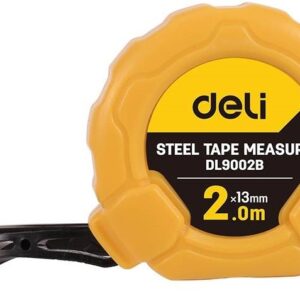 Fita M?trica de A?o 2m/13mm (Amarelo) - DELI