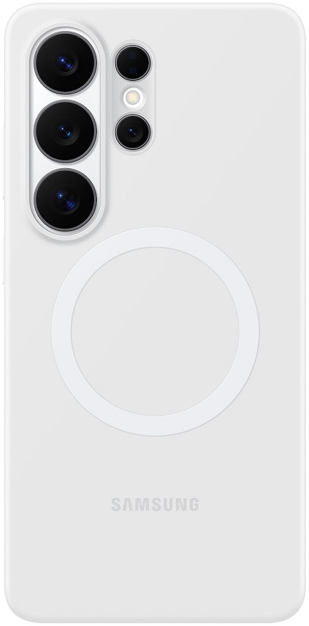 Capa Magnética de Silicone p/ Galaxy S26 Ultra (Branco) - SAMSUNG