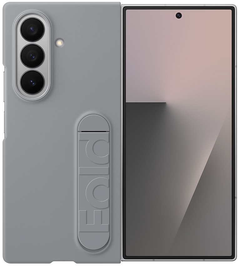 Capa de Silicone Galaxy Z Fold7 (Cinzento) - SAMSUNG