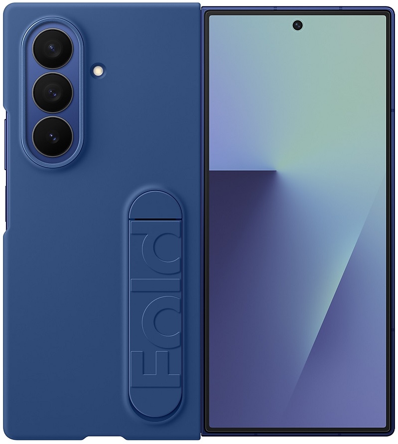 Capa de Silicone Galaxy Z Fold7 (Azul) - SAMSUNG