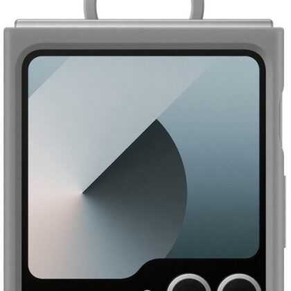 Capa Dobrável Galaxy Z Flip 6 c/ Anel (Cinzento) - SAMSUNG