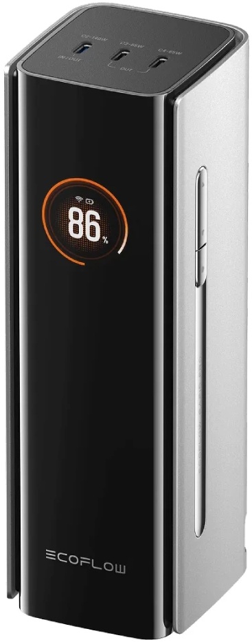 PowerBank Rapid Pro 27650mAh 300W c/ Cabo (Preto) - ECOFLOW