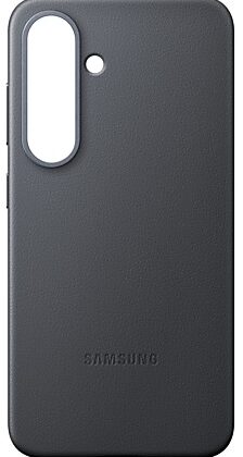 Capa de Pele Vegana p/ Galaxy S25 (Preto) - SAMSUNG
