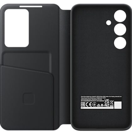Capa Smart View c/ Porta Cartões p/ Galaxy S24 (Preto) - SAMSUNG