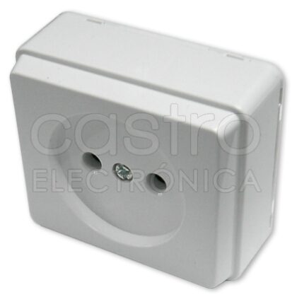 Tomada Exterior Quadrada 16A 250V - EFAPEL