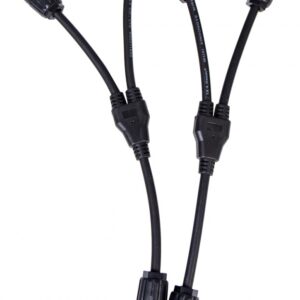 Cabo de Connex?o Paralela MC4 p/ Paineis Solares (30cm) - ECOFLOW