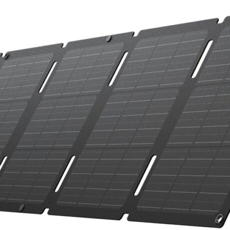 Painel Solar Fotovoltaico Monocristalino Dobrável 45W USB-C p/ Power Station - ECOFLOW
