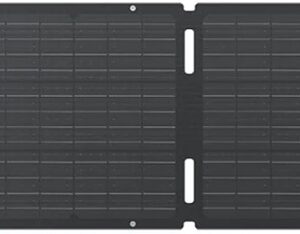 Painel Solar Fotovoltaico Monocristalino Dobr?vel 60W USB-C p/ Power Station - ECOFLOW