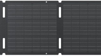 Painel Solar Fotovoltaico Monocristalino Dobr?vel 60W USB-C p/ Power Station - ECOFLOW