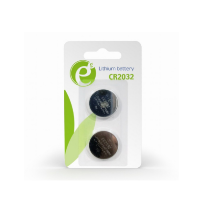 Pilha Lithium Gembird CR2032 3V 220mAh Pack 2Unidades
