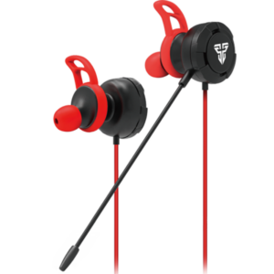 Auriculares In-Ear EG1 Gaming Earplug Jack 3.5mm (Preto/Vermelho) - FANTECH