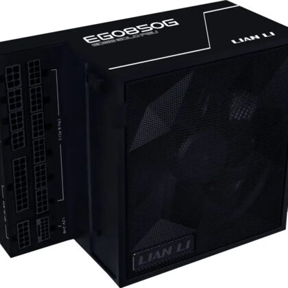 Fonte de Alimentação ATX Lian Li Edge 850W 3.1/PCIe 5.1 80 Plus Gold Full Modular (Preto) - LIANLI