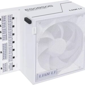 Fonte de Alimentação ATX Lian Li Edge 850W ATX 3.1/PCIe 5.1 80 Plus Gold Full Modular Branca - LIANL
