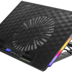 Base de Refrigera??o RGB Alize EGC101 USB 800RPM (Preto) - ESPERANZA