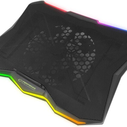 Base de Refrigeração RGB Xalok EGC110 USB (Preto) - ESPERANZA