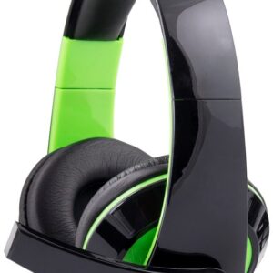 Auscultadores Headset GAMING c/ Microfone (Verde) - ESPERANZA