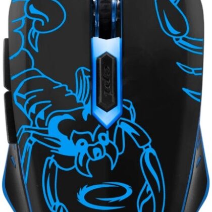 Rato Óptico USB Gaming 6D MX203 SCORPIO 2400DPI - ESPERANZA