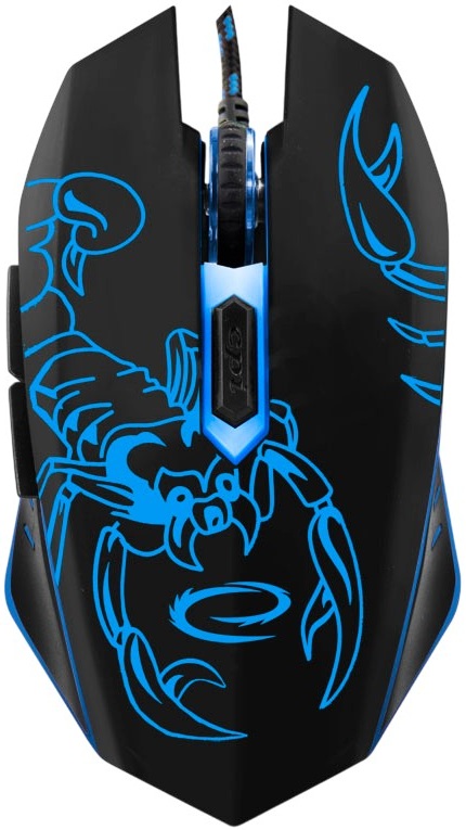 Rato Óptico USB Gaming 6D MX203 SCORPIO 2400DPI - ESPERANZA