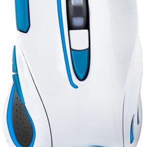 Rato ?ptico 7D USB 7 Bot?es 2400DPI GAMES (HAWK WHITE-BLUE) - ESPERANZA