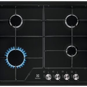 Placa a Gás 4 Zonas EGS6424K (Preto) - ELECTROLUX