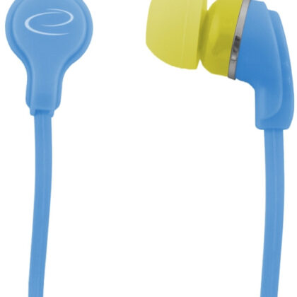 Auriculares Neon c/ Fios Stereo (Turquesa) - ESPERANZA