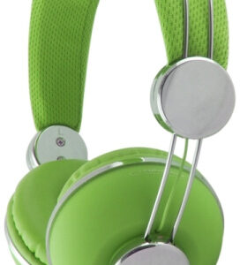 Auscultadores Macau c/ Fios Stereo (Verde) - ESPERANZA