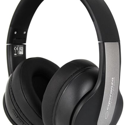 Auscultadores Bluetooth ANC Silence (Preto) - ESPERANZA