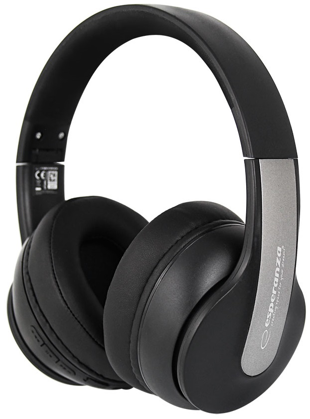 Auscultadores Bluetooth ANC Silence (Preto) - ESPERANZA