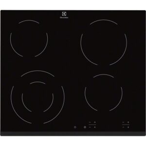 Placa de Vitrocerâmica c/4 Bocas 590x520mm 6400W (Preto) - ELECTROLUX