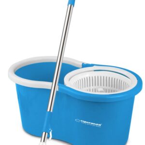 Sistema de Limpeza SPIN MOP PERFECT CLEAN 005 Mopa + Balde (Azul/Branco) - ESPERANZA