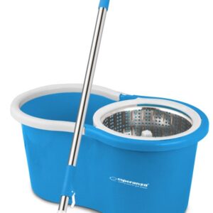Sistema de Limpeza SPIN MOP PERFECT CLEAN 006 Mopa + Balde (Azul/Branco) - ESPERANZA
