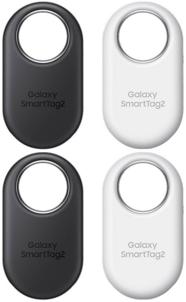 Pack 4x Localizadores Galaxy SmartTag 2 (Branco/Grafite) - SAMSUNG
