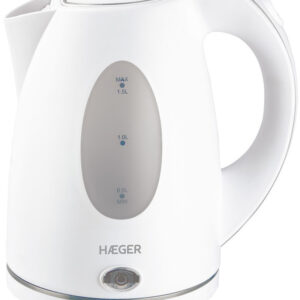 Jarro Elétrico 1,5L 2200W (Branco) - HAEGER