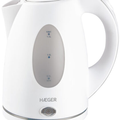 Jarro Elétrico 1,5L 2200W (Branco) - HAEGER