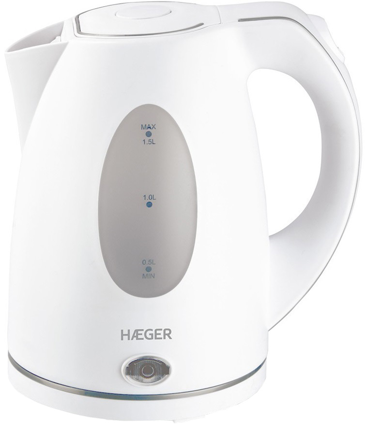 Jarro Elétrico 1,5L 2200W (Branco) - HAEGER