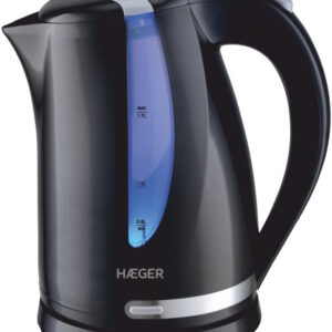 Jarro El?trico Blackness 1,7L 2200W (Preto) - HAEGER