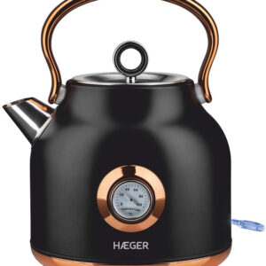 Jarro El?trico 1,7L 2200W (Preto) - HAEGER