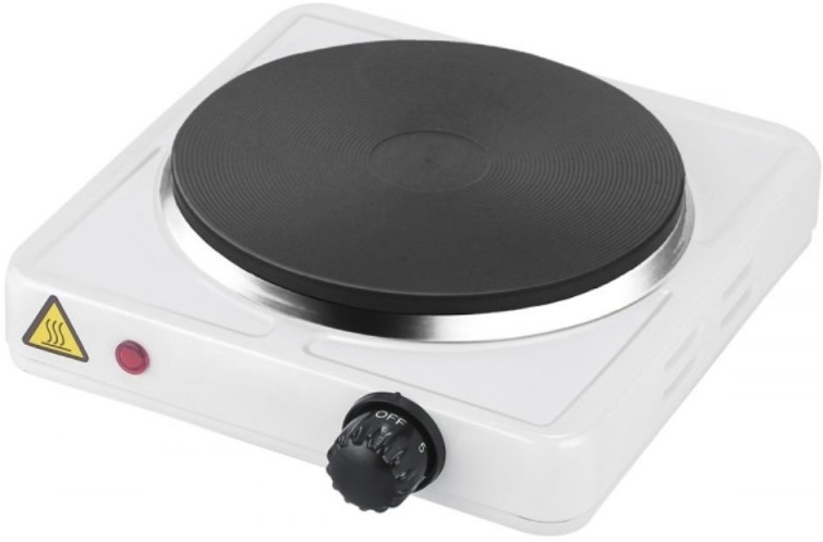Fogão Elétrico 1 Placa 1500W (Branco) - ESPERANZA
