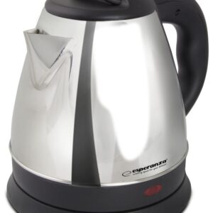 Chaleira Elétrica SPRING 1L 1350W (Prateado) - ESPERANZA