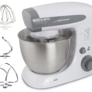 Robot de Cozinha / Processador de Alimentos 4L 800W (Branco) - ESPERANZA