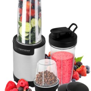 Liquidificadora Nutri Bomb EKM030 900W (Preto/Inox) - ESPERANZA