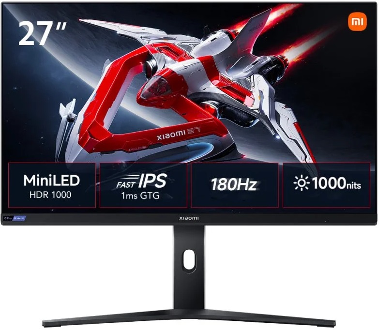 Monitor Gaming 27 G Pro 27i Mini LED 2K IPS 180Hz - XIAOMI