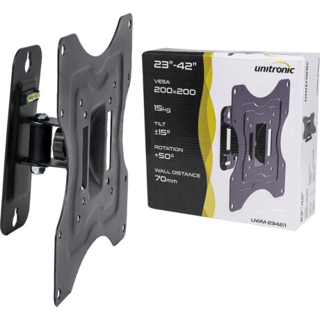 Suporte TV/LCD/LED/PLASMA 23 ~ 42 VESA200/200 15Kg (s/ Braço) - UNITRONIC