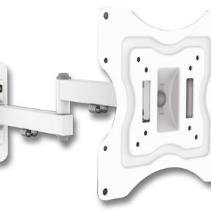 Suporte LCD/LED 23 ~ 42 VESA 200/200 15Kg (2 Bra?os) Branco - JollyLine